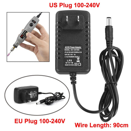 Mini Electric Grinder Micro Grinding Pen DIY Small Carving Tools, EU Plug Red, EU Plug Green, EU Plug Gray