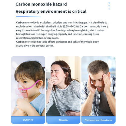 Portable Carbon Monoxide Detector Outdoor Home Detection Alarm