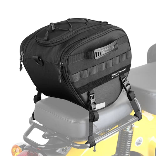 Rhinowalk MTR5001 15L Scooter Front Bag Large Capacity Curved Beam Motorcycle Rear Seat Bag