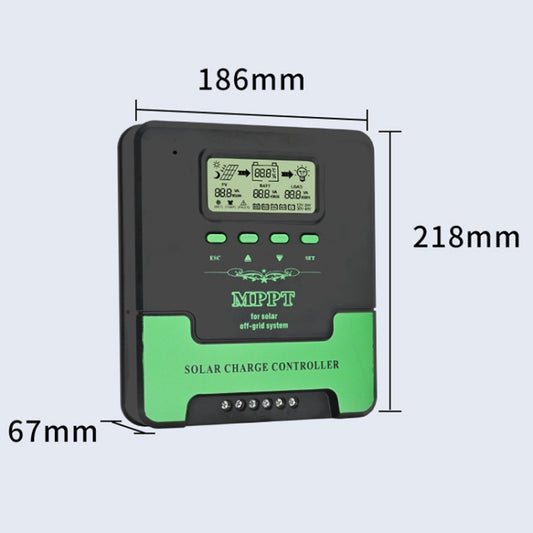 12V/24V 60A MPPT Intelligent Lighting Identification Solar Controller