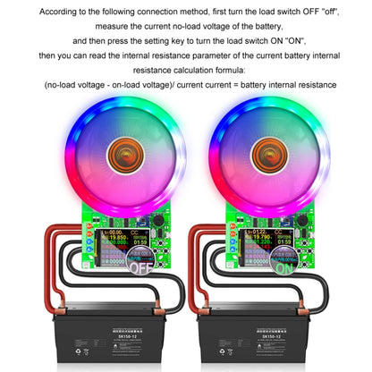 ATORCH Voltage Digitally Controlled Adjustable Constant Current Discharge Load Aging Tester, US Plug