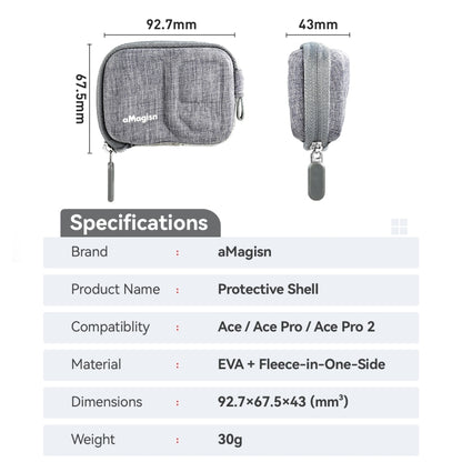 For Insta360 Ace Pro 2 / Ace Pro / Ace AMagisn Body Bag Protective Shell Accessories