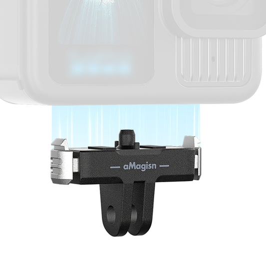 ملحقات محول بلاستيكي بقاعدة مغناطيسية سريعة الفك من aMagisn لكاميرا GoPro HERO13 Black، لكاميرا GoPro HERO13 البلاستيكية