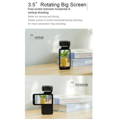 Ordro 3.5-Inch Large Screen 5K Video Recording Pocket Camera