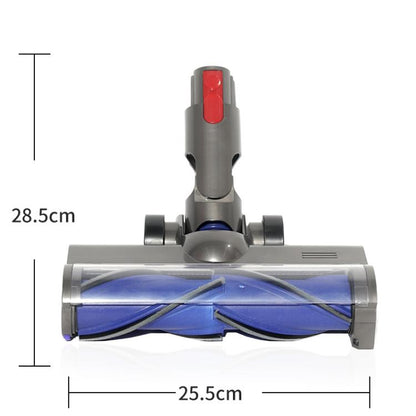For Dyson V7 / V8 / V10 / V11 / V15 Vacuum Cleaner Direct Drive Anti-entanglement Brush Head with Green Light