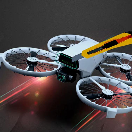 4 في 1 عدسة نانو للطائرات بدون طيار مقاومة للخدش والرادار عالية الدقة وطبقة واقية كاملة، لـ DJI Flip CQT