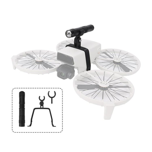 لـ DJI Flip CQT ضوء الطيران الليلي للطائرات بدون طيار LED حامل مصباح كشاف، ضوء الطيران الليلي