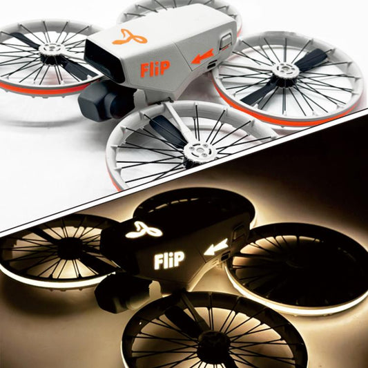 ملصقات مضيئة لطائرة DJI Flip CQT بدون طيار، ملصقات رائعة لجسم الطائرة المضيئة