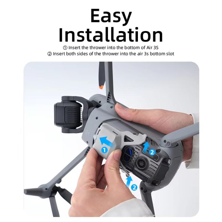 لجهاز نقل قاذف الهواء للطائرات بدون طيار DJI Air 3S RCSTQ