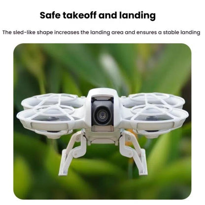 حامل معزز لمعدات هبوط الطائرة بدون طيار من DJI Neo BRDRC NEO021، حامل زلاجة قابل للطي، NEO021
