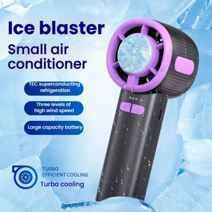 3-speed High Speed Digital Display Semiconductor Cooling Fan USB Portable Handheld Small Fan
