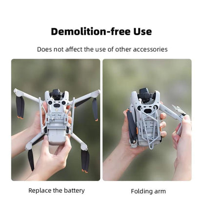 حامل تثبيت قابل للطي لمعدات الهبوط الداعمة لطائرة DJI Mini 4 Pro BRDRC