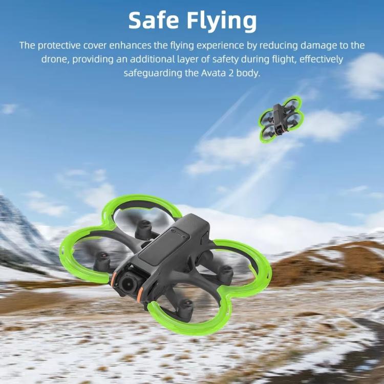 لـ DJI Avata 2 BRDRC واقي مجداف متكامل حلقة مصد من قطعة واحدة