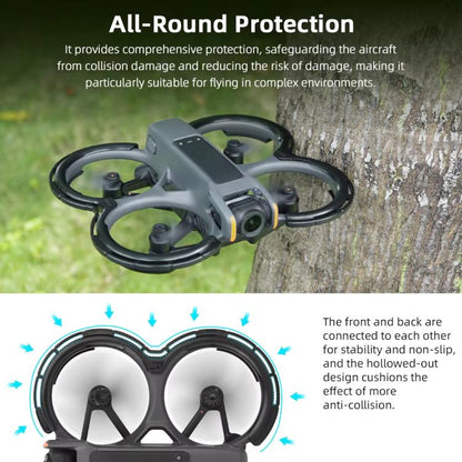 لـ DJI Avata 2 BRDRC واقي مجداف متكامل حلقة مصد من قطعة واحدة