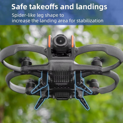 حامل حماية لمعدات الهبوط القابلة للطي والمحسّنة الارتفاع لطائرة DJI Avata 2 BRDRC