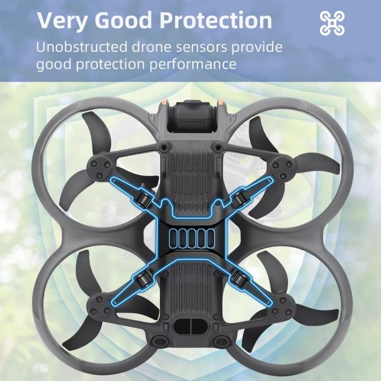 حامل حماية لمعدات الهبوط القابلة للطي والمحسّنة الارتفاع لطائرة DJI Avata 2 BRDRC