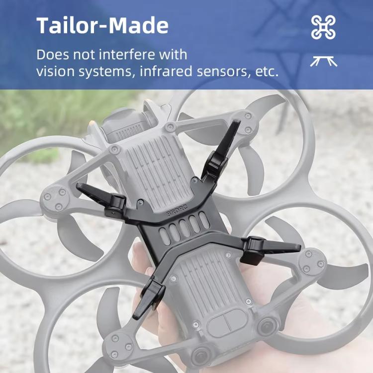حامل حماية لمعدات الهبوط القابلة للطي والمحسّنة الارتفاع لطائرة DJI Avata 2 BRDRC