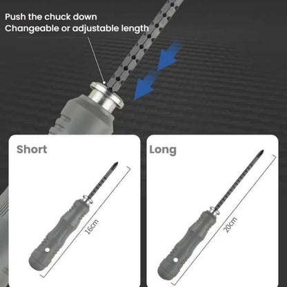 Multifunctional Combination Retractable Dual-purpose Screwdriver Set Iso-U Phillips Screwdriver Repair Tools, 18 In 1