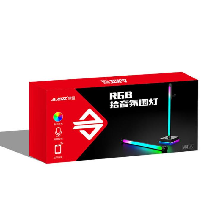 Ajazz ABL190 Pickup Ambient Light Headphone Holder RGB Desktop Ambient Music Lights