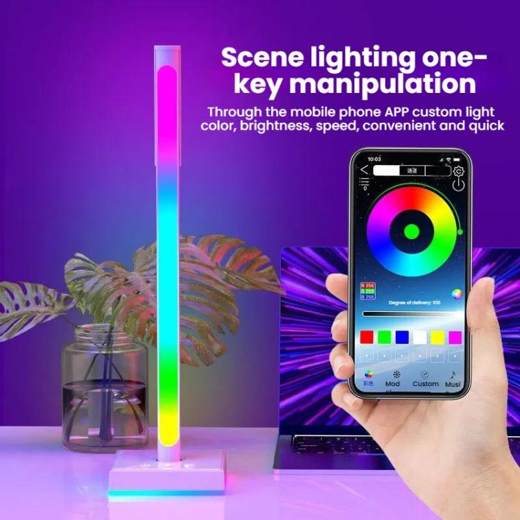 Ajazz ABL190 Pickup Ambient Light Headphone Holder RGB Desktop Ambient Music Lights