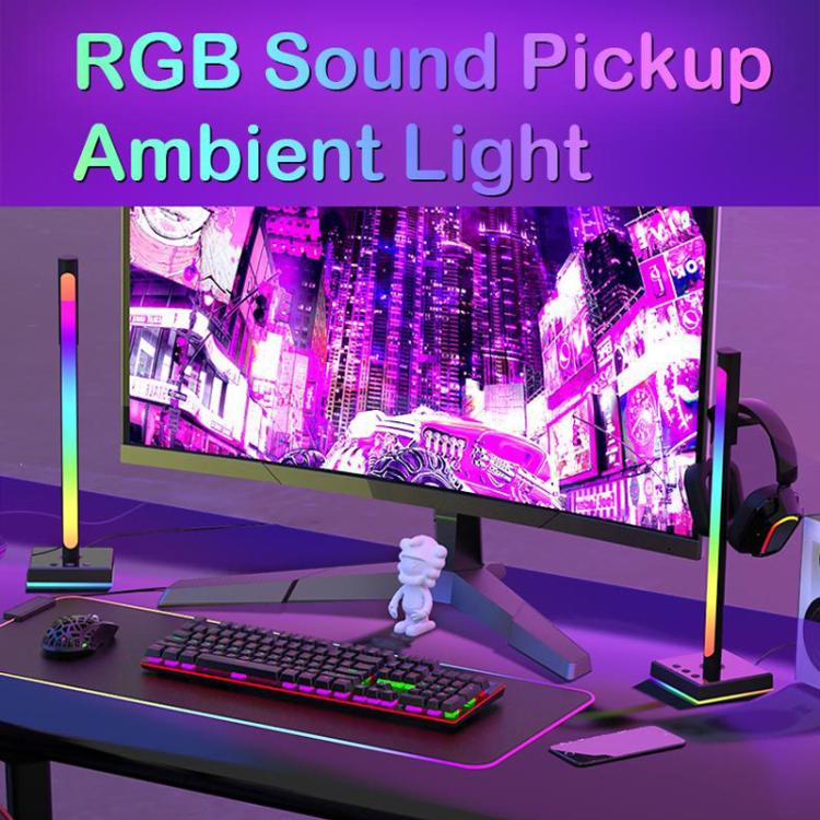 Ajazz ABL190 Pickup Ambient Light Headphone Holder RGB Desktop Ambient Music Lights