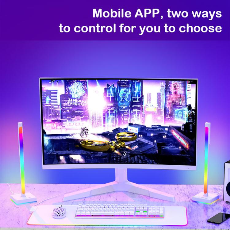 Ajazz ABL190 Pickup Ambient Light Headphone Holder RGB Desktop Ambient Music Lights