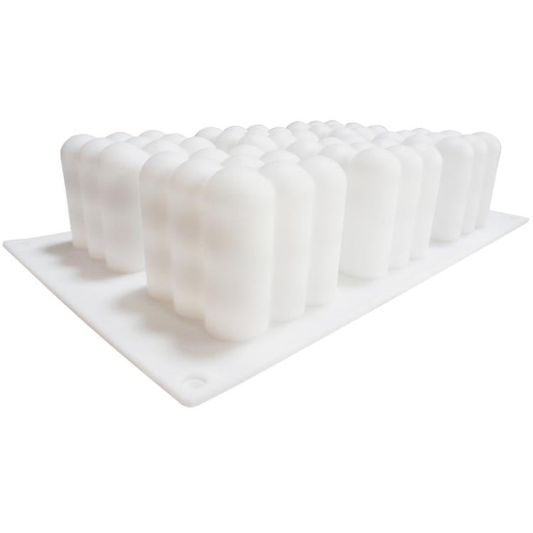 6-Cavity 3D Magic Cube Silicone Mousse Cake Mold Fondant Candle Mold, 6-Cavity 3D Magic Cube