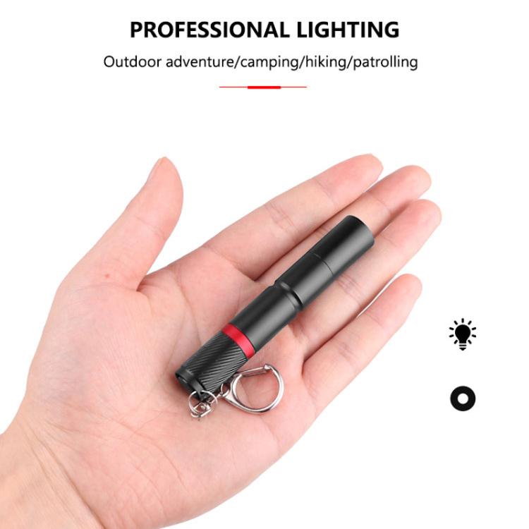 Mini Outdoor Portable XPE Fixed Focus LED Flashlight, Large, Small