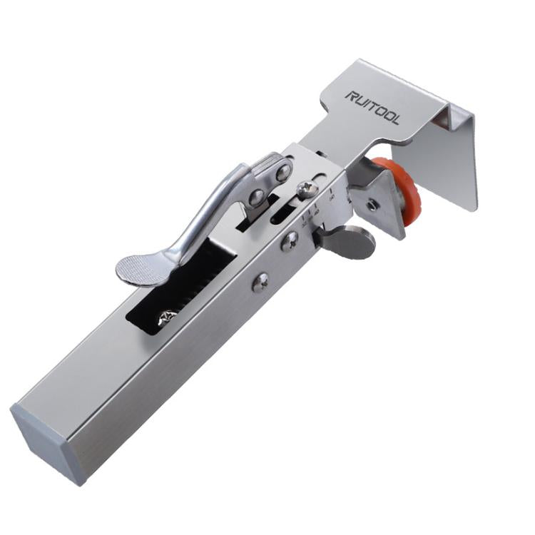 RUITOOL Stainless Steel Push Quick Drawer Clamp Adjustable Telescopic Woodworking Fixture Clamps, Small Bow Clip, Small Bow Clip + 1pc Big Bow Clip Plate