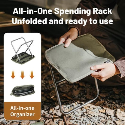 Naturehike Folding Stool Portable Outdoor Camping Aluminum Chair