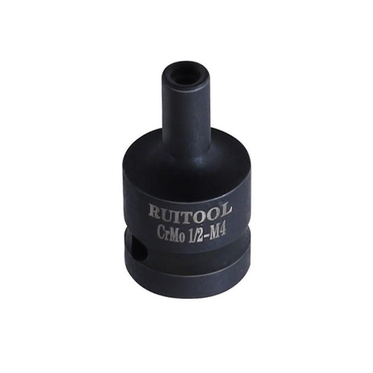 RUITOOL 1/2 inch Tap Socket Pneumatic Wrench Square Socket Inner Quarter Square Hole Wrench Tool, M4, M5, M6, M8, M10, M12, M14, M16, M18, M20, M22, M24, M27, M30