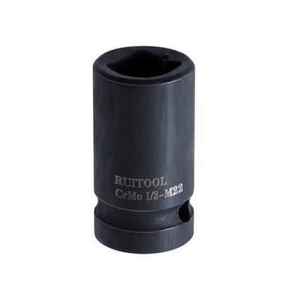 RUITOOL 1/2 inch Tap Socket Pneumatic Wrench Square Socket Inner Quarter Square Hole Wrench Tool, M4, M5, M6, M8, M10, M12, M14, M16, M18, M20, M22, M24, M27, M30