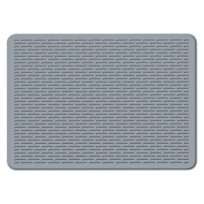 Large Silicone Stovetop Protective Mat Kitchen Countertop Dish Drainage Stain Prevention Pad