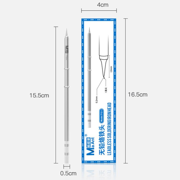 Lead-Free Soldering Iron Tip, MaAnt T12-I, MaAnt T12-K, MaAnt T12-SK, MaAnt T12-J, MaAnt T12-J-01