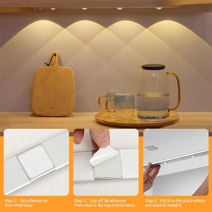 Rechargeable Motion Sensor Light Bar Cabinet Wardrobe Lamp With Remote Control