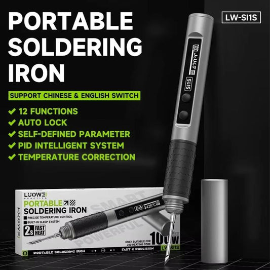 Intelligent Soldering Iron 100W Automatic Sleeping Thermostat Repair Soldering Iron Pen, SI1S