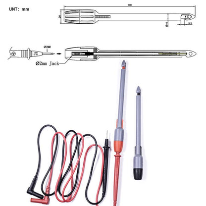 Banana Plug Multimeter Non-Destructive Piercing Probe