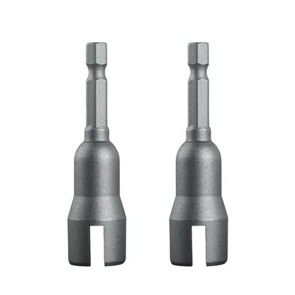 Open Socket Wrench Slotted 65mm Power Wing Butterfly Nut Socket, 4mm, 4.2mm