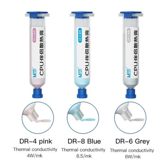 MaAnt Thermal Conductive Silicone Grease CPU Thermal Grease Computer Graphic Card Cooling Universal Thermal Conductive, DR-4, DR-6, DR-8