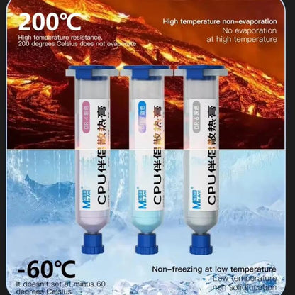 MaAnt Thermal Conductive Silicone Grease CPU Thermal Grease Computer Graphic Card Cooling Universal Thermal Conductive, DR-4, DR-6, DR-8