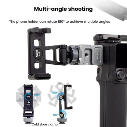 لمثبت سلسلة DJI Ronin، محول الحذاء البارد XILETU سريع الفك من NATO، XDS-14