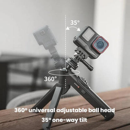 حامل ثلاثي محمول من PGYTECH Mantis Chargeing Grip، لكاميرا GoPro