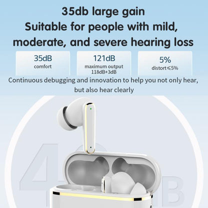 Smart Touch In-Ear Hearing Aid With Digital Charging Compartment