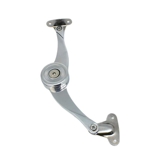 S-Shaped Mechanical Cabinet Wardrobe Door Randomly Stop Support Hinge Furniture Lift Up Flap Stay Support Hardware, Type A, Type B