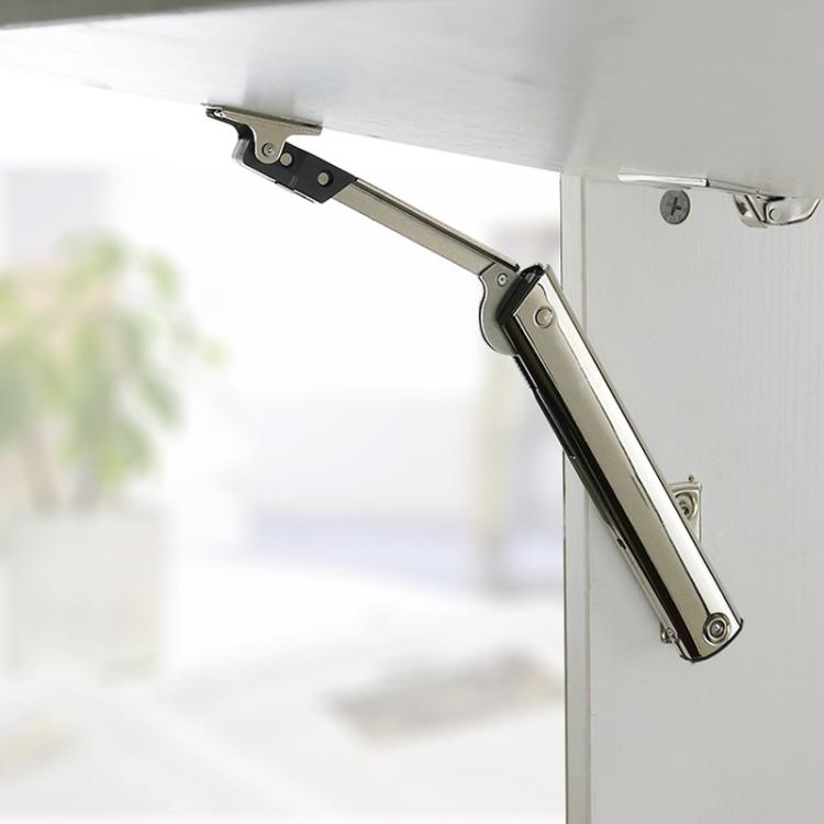 Cabinet Door Upper Flap Support Rod Folding Spring Hinge Adjustable Pneumatic Rod, Randomly Stop