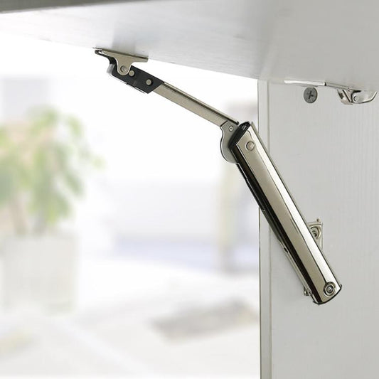 Cabinet Door Upper Flap Support Rod Folding Spring Hinge Adjustable Pneumatic Rod, Randomly Stop