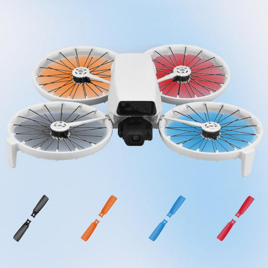 لطائرة DJI Flip BRDRC بدون طيار، زوجان من المراوح 4022F، شفرات ملونة