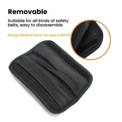 Baby Stroller Seat Belt Shoulder Guard, Black Regular, Black Nylon Patch, Black Crotch Protector, Black Regular 3pcs /Set, Black Nylon 3pcs /Set