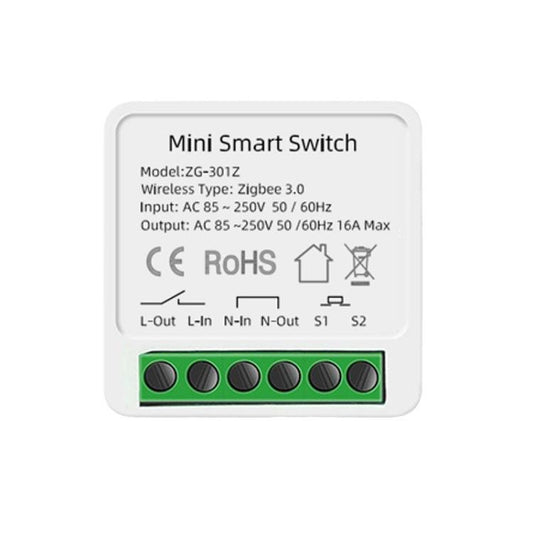 Smart Switch DIY Breaker 2 Way Control Voice Control, Compatible Tuya Zigbee 16A, Compatible eWeLink Zigbee 16A