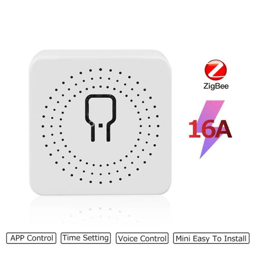 Smart Switch DIY Breaker 2 Way Control Voice Control, Compatible Tuya Zigbee 16A, Compatible eWeLink Zigbee 16A